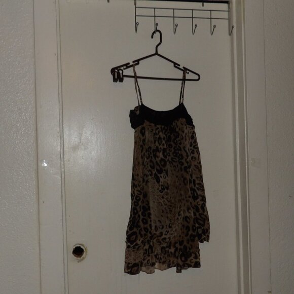 Ciel USA Layered Animal Print Sun Dress Sz S - Picture 5 of 5